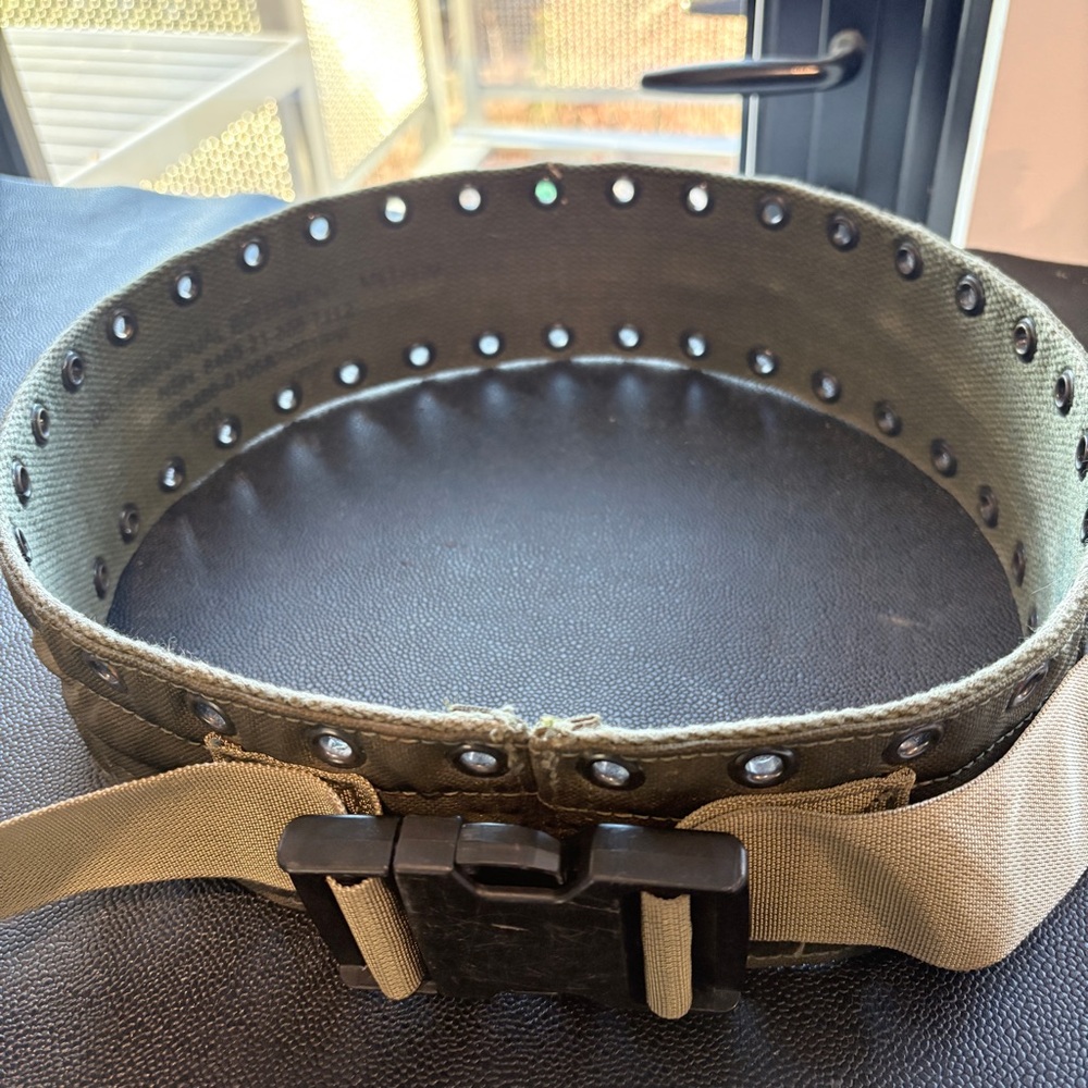 Military Green Tactical Belt